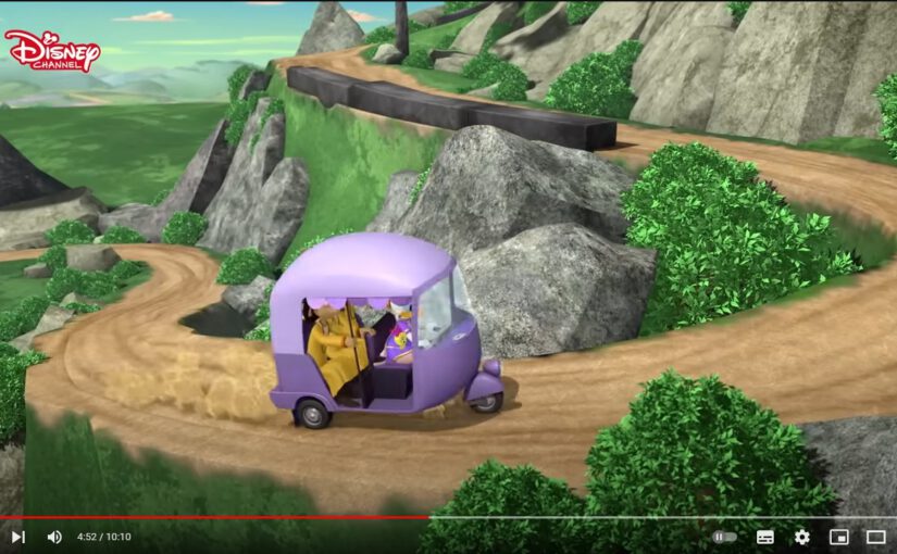 Mickey Maus hat eine Ape Faro Basso!