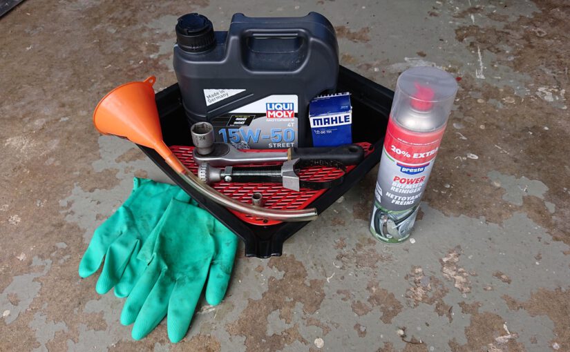 How To: Ölwechsel Ape Calessino 200